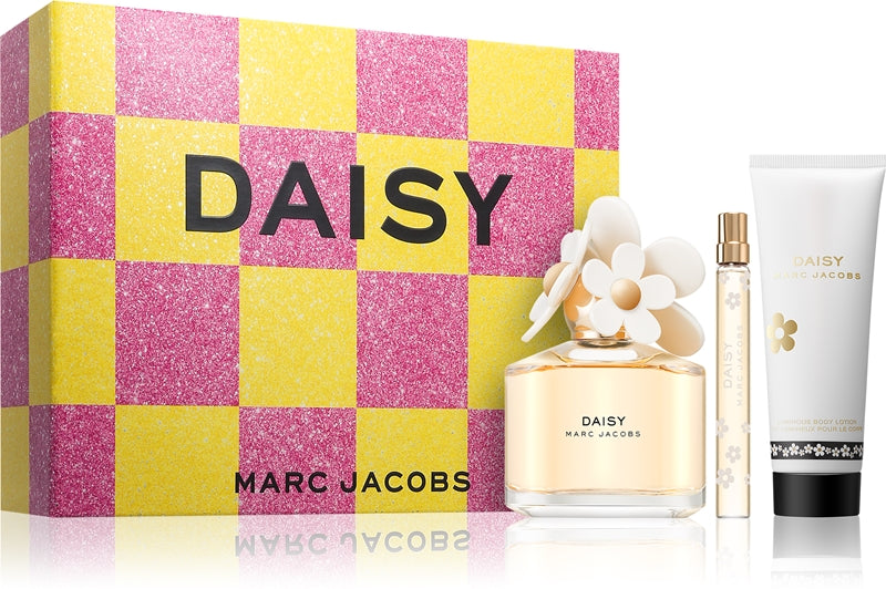 Marc Jacobs Daisy 100ml + 10ml EDT Mini + 75ml Body Lotion for Women Gift Set