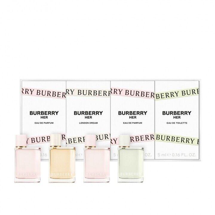 Burberry Her Mini Variety Women Gift Set of 4PCs