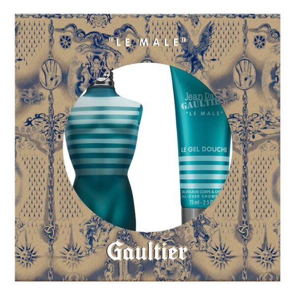 Jean Paul Gaultier Le Male 75ml EDT + 75ml Shower Gel for Men Gift Set