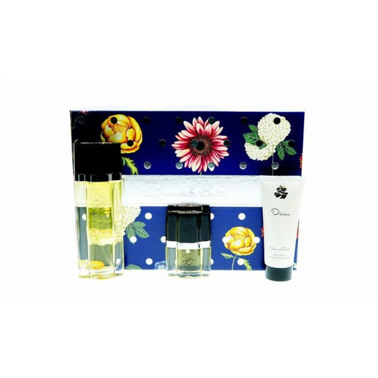 Oscar de la Renta Oscar Gift Set 100ml EDT + 100ml Body Lotion + Mini