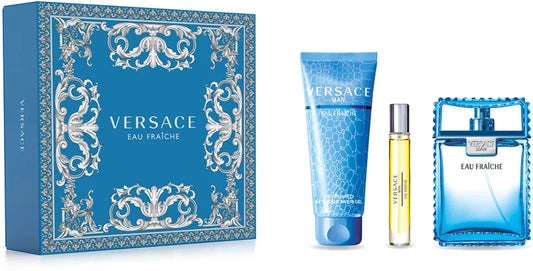 Versace Man Eau Fraiche 100ml EDT Gift Set