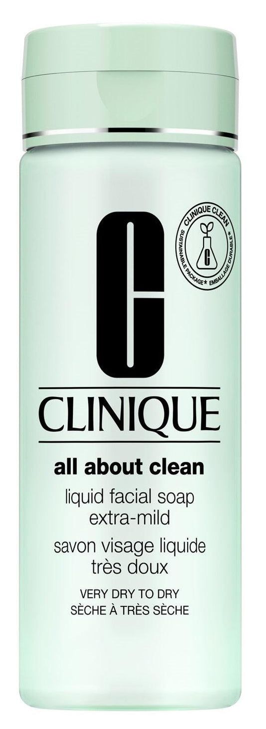 Clinique Liquid Facial Soap Extra Mild 200ml - Skin Type 1 - Perfume Oasis