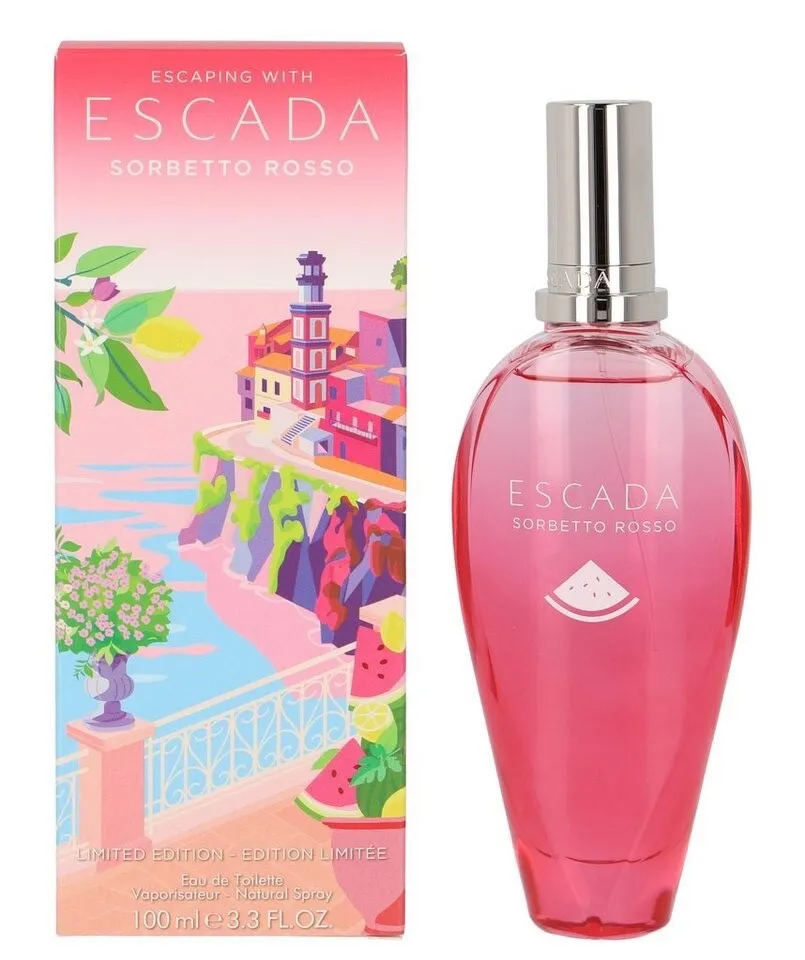 Escaping with Escada Sorbetto Rosso EDT Spray for Women